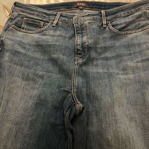NYDJ 16W WIDE leg Denim jeans.